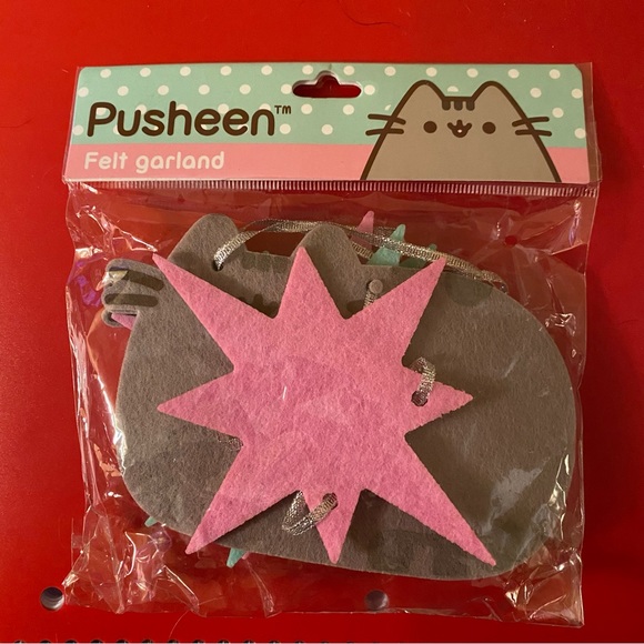 Pusheen Party Supplies Pusheen Decorative Felt Garland Decor From